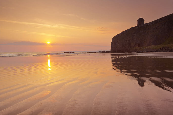 Enjoy Ireland's golden beaches