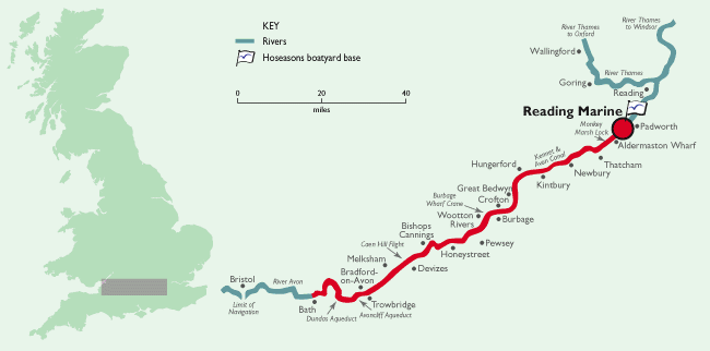 River Kennet Map